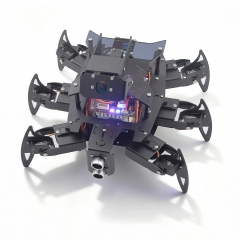 Adeept Ultimate RaspClaws Hexapod Spider Robot Kit for Raspberry Pi 5/4B/3B/3B+(Board Not Included), Color Tracking, OLED Display, Video Transmission Adeept Ultimate RaspClaws Hexapod Spider Robot Kit for Raspberry Pi 5/4B/3B/3B+(Board Not Included), Color Tracking, OLED Display, Video Transmission